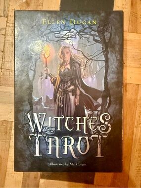 Witches Tarot Deck Kit Ellen Dugan Mark Evans Box Set Complete